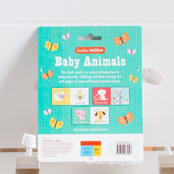 Easter Gift Basket Baby Animal Adventure Rabbit Soft Book Baby Animals Eggs - Picture 9 of 10